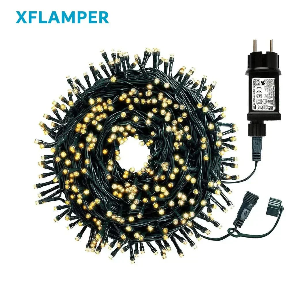Luzes de Fadas Natalinas IP65 - Encanto e Magia em 50m