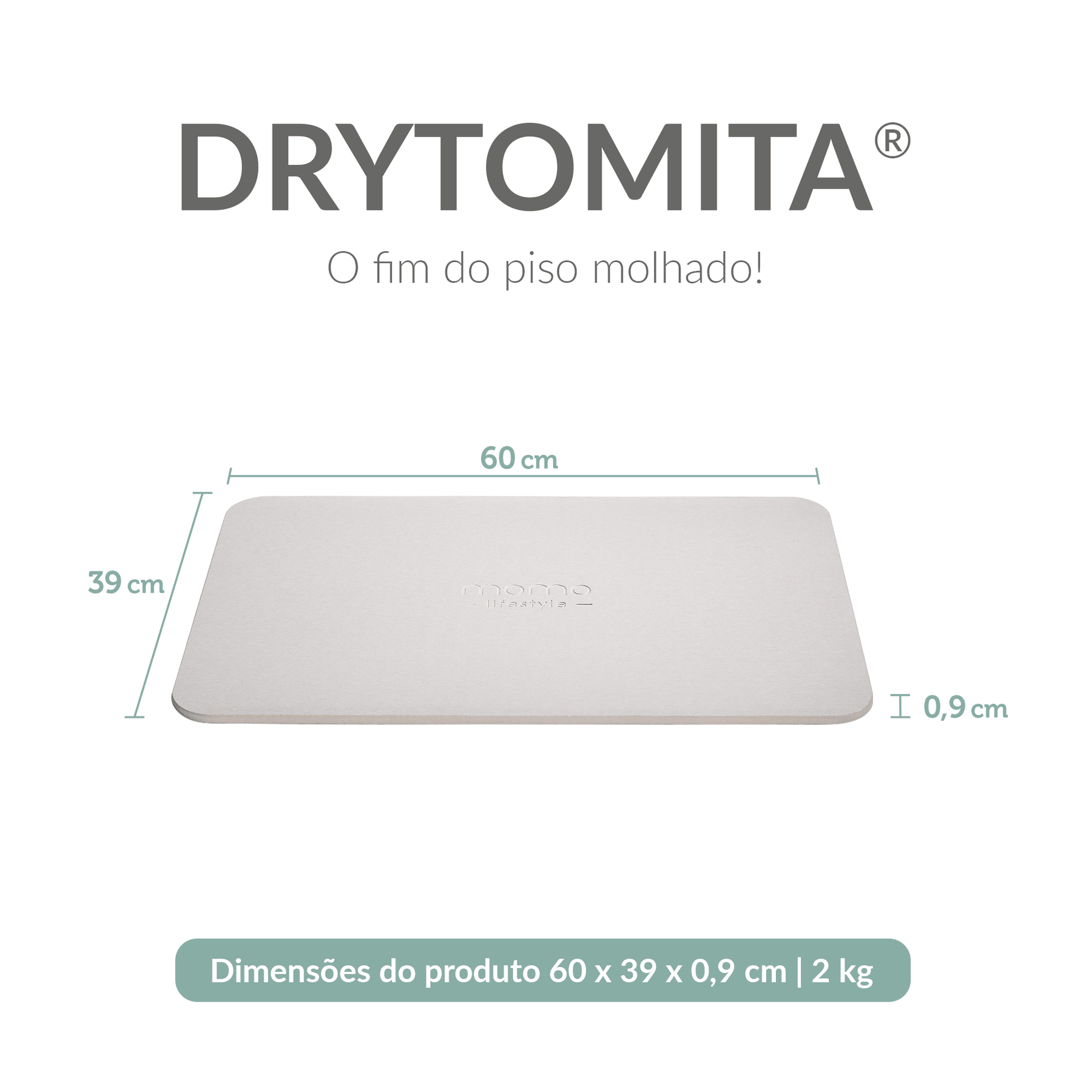 Tapete para banheiro Dritomita | Dedock