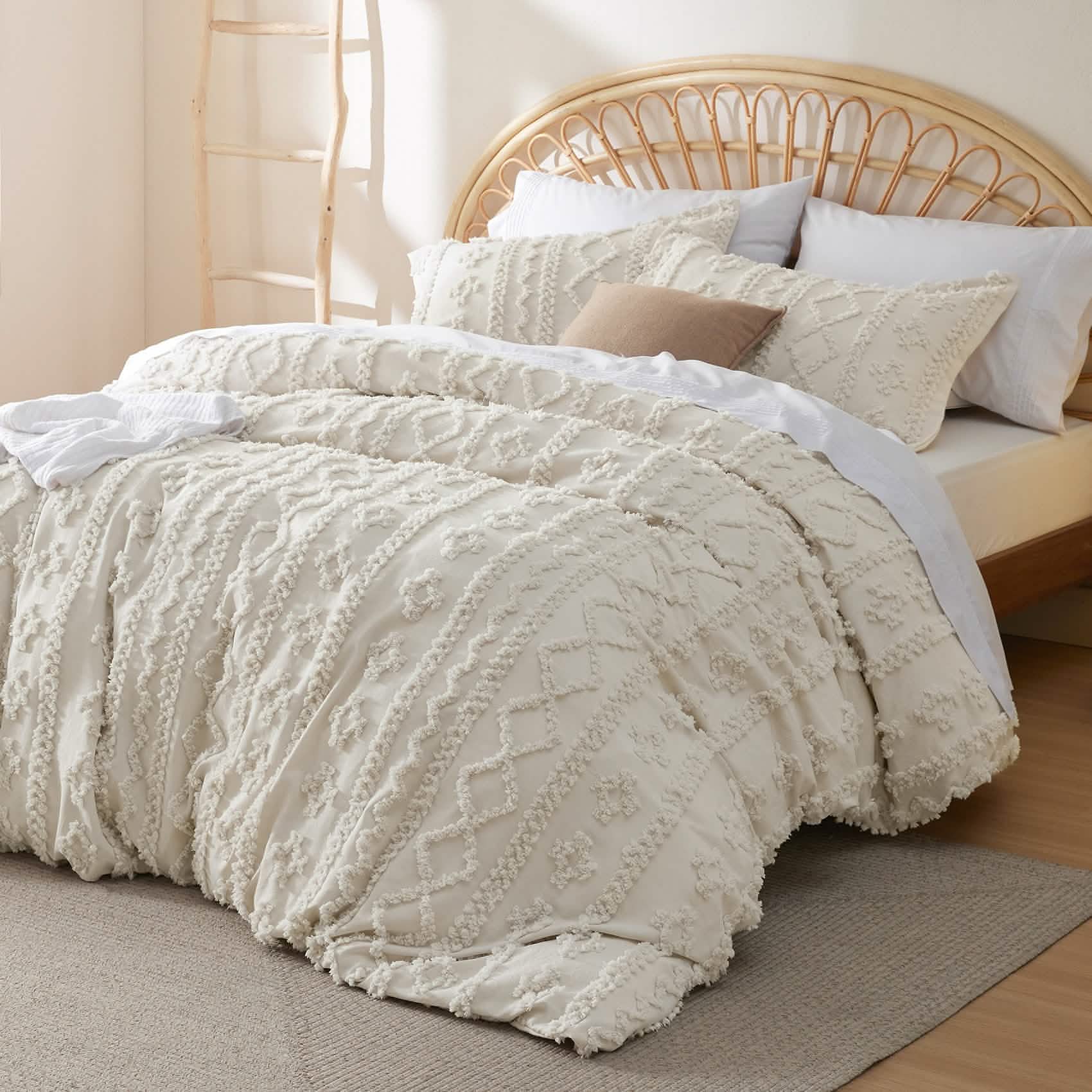 [COMPRE 1 LEVE 2] Conjunto Boho Deluxe em Chenille Tufado