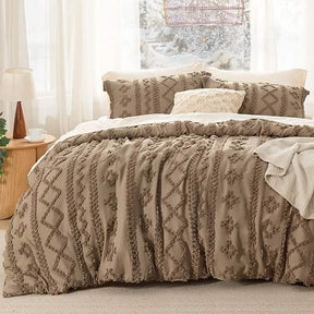 [COMPRE 1 LEVE 2] Conjunto Boho Deluxe em Chenille Tufado