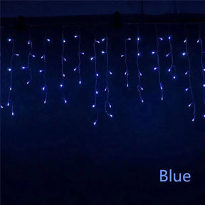 Cortina de Luzes LED Natalinas – Encanto e Magia para sua Casa