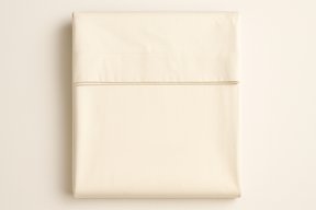 Lençol de Cobrir King Creme Algodão - 270x280cm Premium